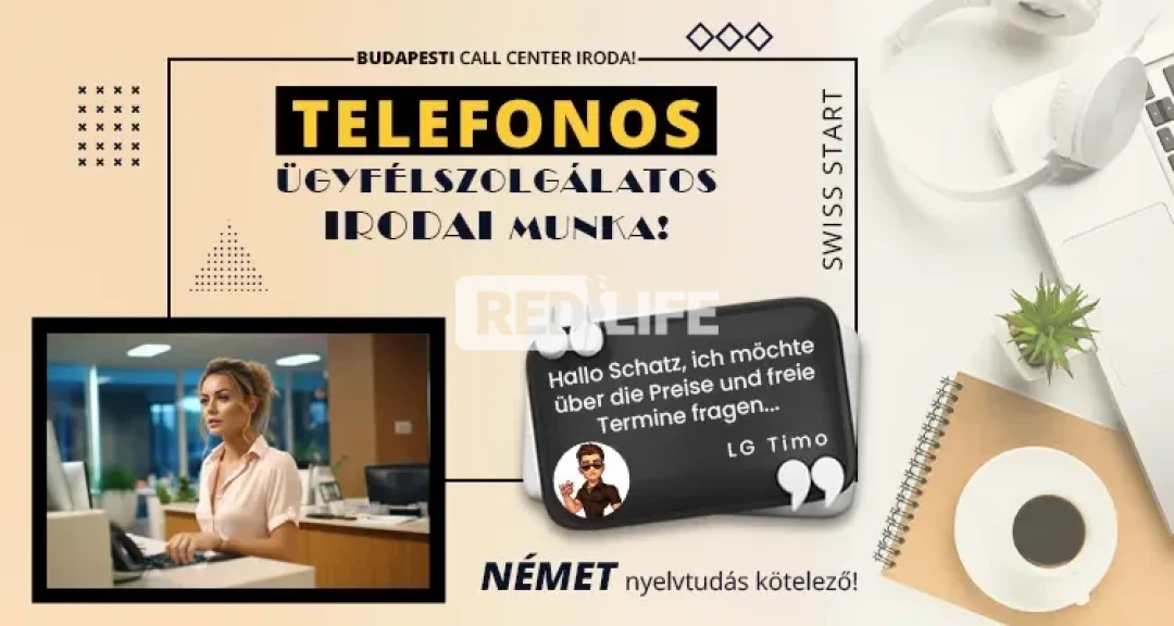 A Swiss Start telefonos, ügyfélszolgálatos