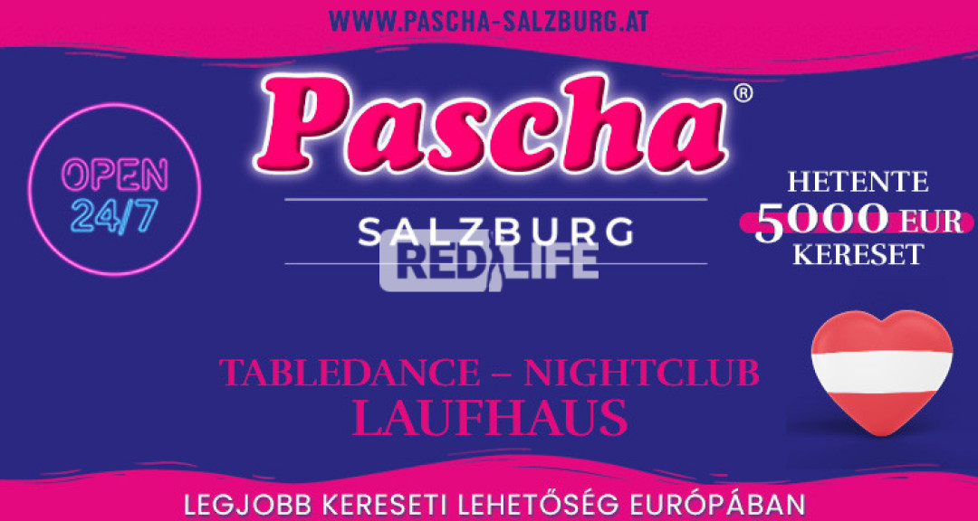[Pascha Salzburg] Dolgozz a legexkluzívabb
